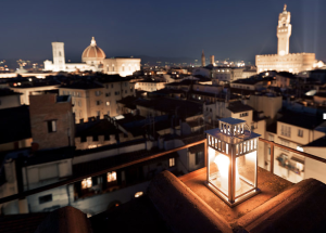 Spectacular view of Florence with Elena and the native photographer in Florence
