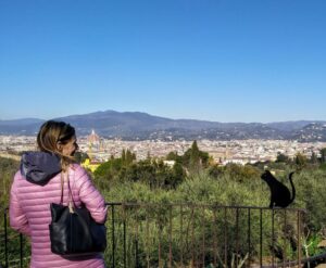 IL GIARDINO DELLE MERAVIGLIE vista su FIRENZE